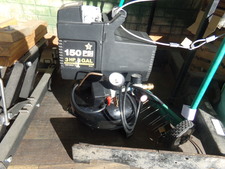 150 psi AIR COMPRESSOR.  Find in the foyer entry
$50.00