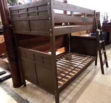 Brown bunk bed
Twin on top and bottom
*No mattresses
$500.00