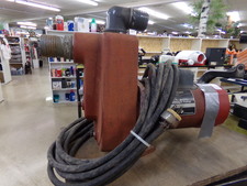 CENTRIFUGAL PUMP.  This cast metal pump by Red JAcket has a GE 1.5 hp electric motor.  mounted on board.
$112.50