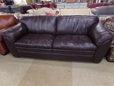 Dark brown leather sofa
$338.10