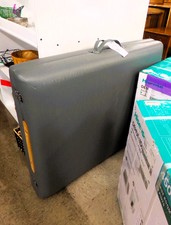 MASSAGE TABLE.  Portable grey padded massage table .  Find in medical
$50.00
