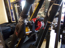 FISHING POLES WITH REELS.  Quite a few to choose from.  These are in window behind registers.  Come see the selection
$40.00