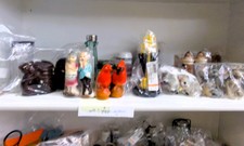 ANTIQUE SALT & PEPPER SHAKERS.  We get them now and again.  Just got in some really cute vintage plastics as well as ceramic sets.  Find in Kitchen aisles
$8.20