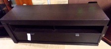 Dark brown long entertainment console - has one large drawer for organizing movies/games/electronics
$131.30