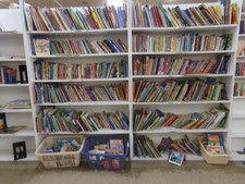 LOTS OF KIDS BOOKS.  From infant cardboard to youth novels.  Also educational books in this vicinity.
$1.80