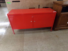 Metal vented locker.  Find in furniture
$35.00