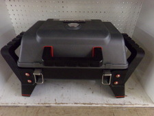 CHAR-BROIL GRILL.  
Find this one by microwaves back of store
$45.40