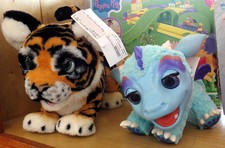 Fur Real mechanical tiger and dragon toys
*Featured item is the dragon which comes with a marshmellow/stick and a bottle
$35.00
