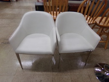 Italian leather accent chairs
*Set of 2
$112.50