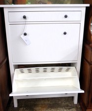 White shoe storage cabinet
About 4ft tall
$131.30