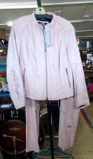 Pink leather Harley Davison jacket and chaps
*2pc set 
$146.30