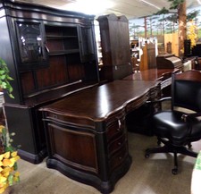 Executive/lawyer desk, hutch and chair set
$2247.30