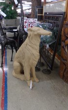 Dog statue is over 3 ft tall.  
Find at store entry
$495.00