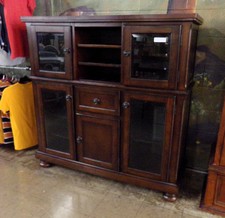 Dark wood bar cabinet
$595.00