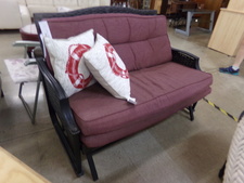 LOVESEAT SIZE GLIDER ROCKER.  indoor/outdoor.
$495.00