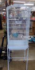 White bird cage - includes food, food/water dishes and toys
$120.00