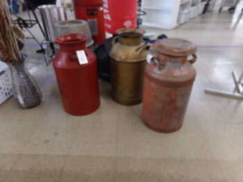 MILK CANS
$45.00